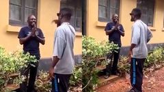Sarkodie surprises a man