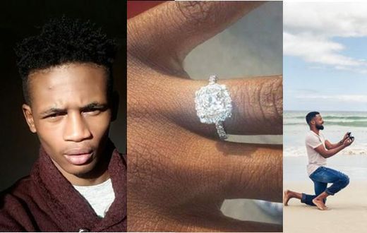 Angry man wears his diamond ring after girlfriend rejected his proposal