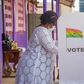 Election 2020: Lordina Mahama and sons vote