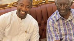 Dr Okoe Boye and President Kufour