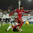 Liverpool's Mohamed Salah rescued a draw at Fulham