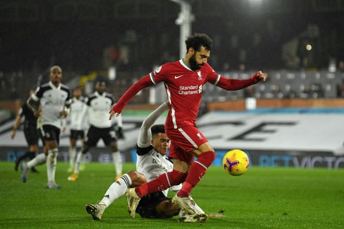 Liverpool's Mohamed Salah rescued a draw at Fulham