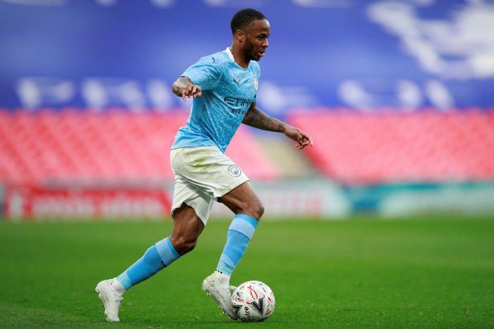 Manchester City's Raheem Sterling