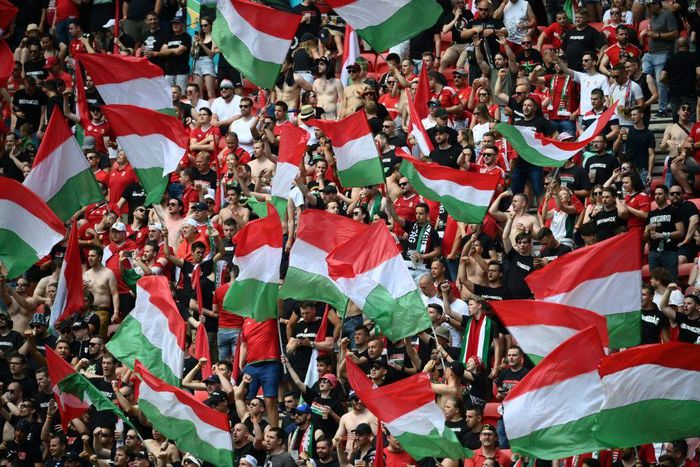 There have been large crowds for Hungary's matches in Budapest