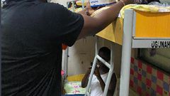 John Dumelo shares chocolates