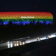 The Allianz Arena has been lit in rainbow colours before for Bayern Munich matches