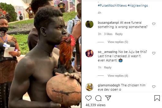 Asante culture at Rawllings' funeral