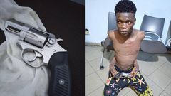 Armed robber’s assistant arrested for using boss’ pistol to intimidate prostitute for a low price