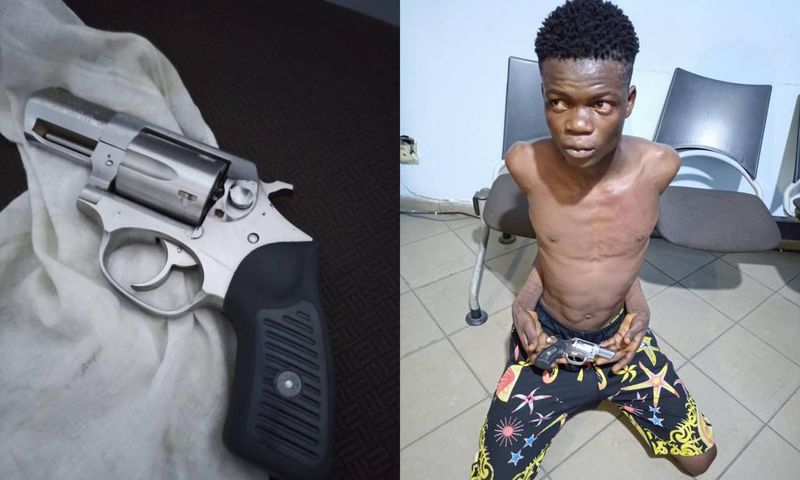 Armed robber’s assistant arrested for using boss’ pistol to intimidate prostitute for a low price