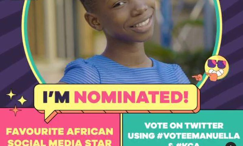 Emanuella has won her first Nickelodeon Kids' Choice awards [YabaleftOnline]