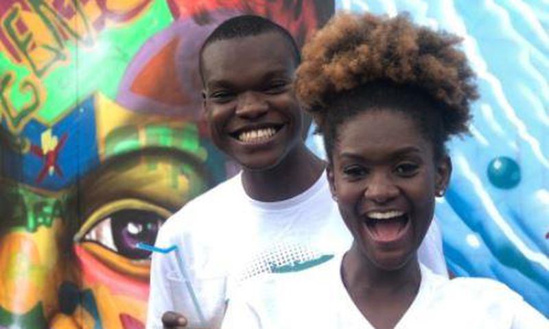 Caleb Kudah and Zoe