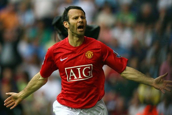 Ryan Giggs scored 168 goals for Manchester United in 963 appearances