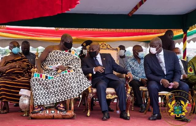 Nana Addo and Asantehene