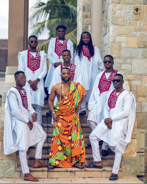 Nana and his groomsmen