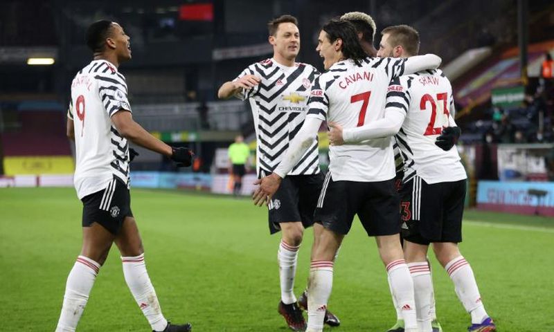 Celebrations like Manchester United's after Paul Pogba scored in the win over Burnley are forbidden due to coronavirus protocols Premier League chief executive Richard Masters said in a letter to clubs