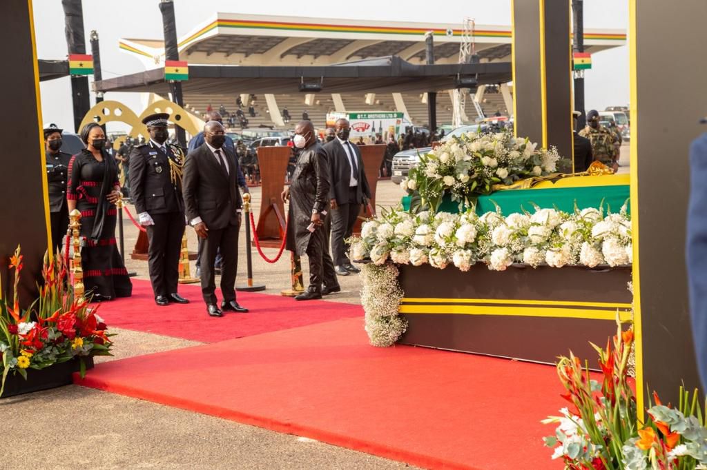 Jerry John Rawlings' funeral