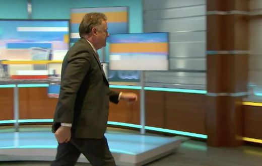 Piers Morgan walked off "Good Morning Britain."