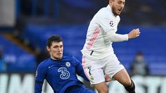 Eden Hazard has scored just four goals since joining Real Madrid from Chelsea in July 2019