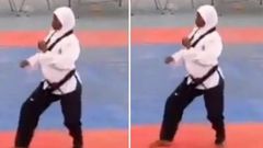 Mixed reactions as 8-month-pregnant woman wins taekwondo competition