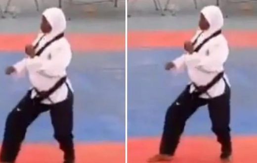 Mixed reactions as 8-month-pregnant woman wins taekwondo competition
