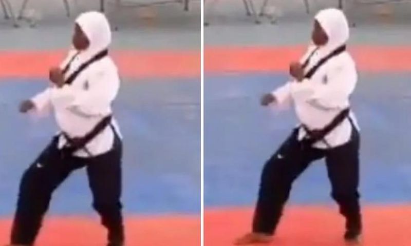 Mixed reactions as 8-month-pregnant woman wins taekwondo competition