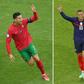 Cristiano Ronaldo and Kylian Mbappe will go up against each other as Portugal play France in Group F