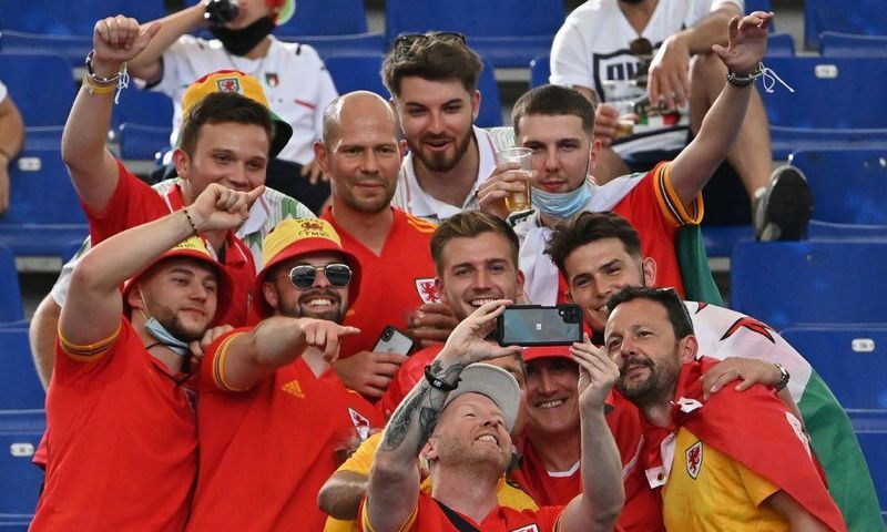Wales supporters hoping for heroics at the Stadio Olimpico