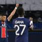 PSG's Kylian Mbappe celebrates after winning the UEFA Champions League quarter-final second leg clash against FC Bayern Munich on April 13, 2021