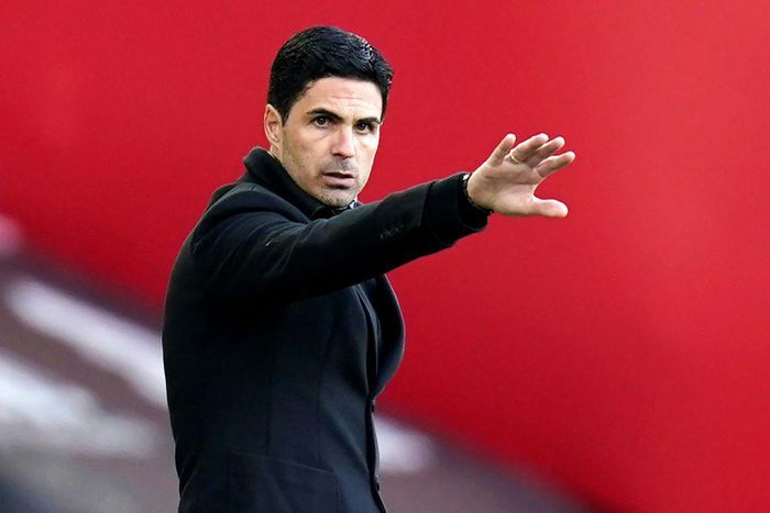 Arsenal's Spanish manager Mikel Arteta