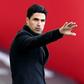 Arsenal's Spanish manager Mikel Arteta