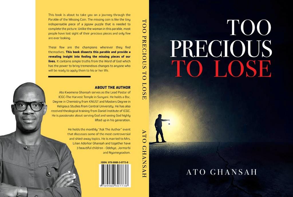 Rev. Ato Kwamena Ghansah launches debut book titled ‘Too Precious To Lose’