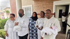 Photos: Mahama’s special aide Joyce Bawa Mogtari gives birth to triplets