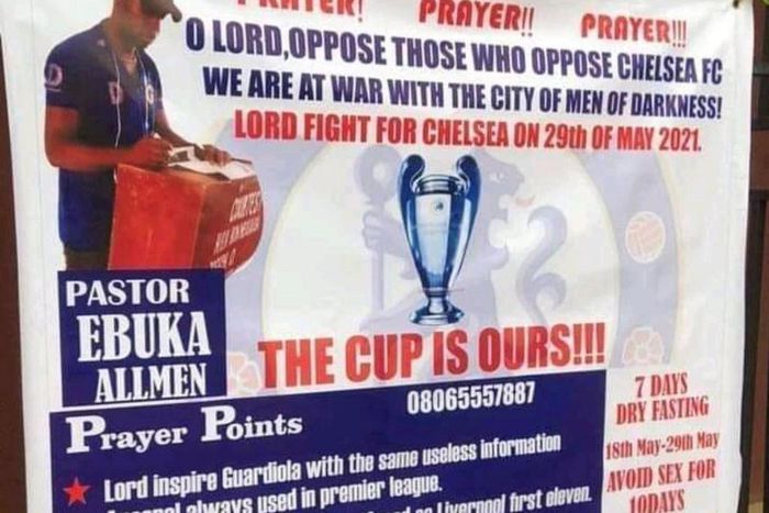 ‘We’re at war’ – Chelsea fans organise 7 days fasting ahead of Champions League final