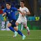 Italy winger Federico Chiesa (L) has appeared as a substitute in his side's first two group games