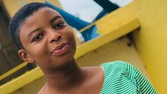 Miracle JHS student Leticia Kyere Pinaman