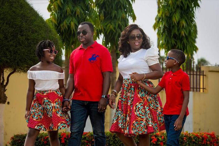 Diana Hamilton steps out with her beautiful family in style