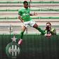 Arnaud Nordin celebrated after scoring the winner for Saint-Etienne