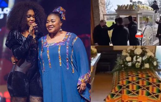Becca's mother buried in the UK