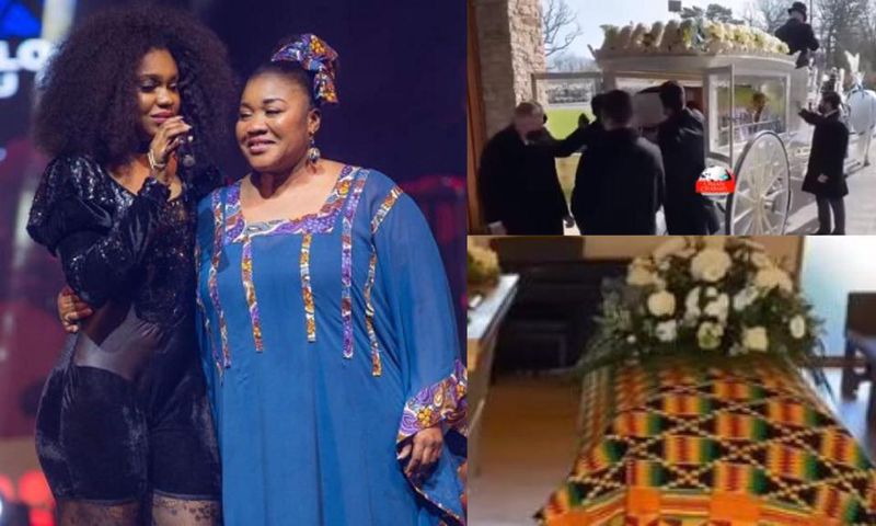 Becca's mother buried in the UK