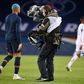PSG superstar Kylian Mbappe walks past the camera -- the French league is hoping to agree a new domestic broadcast deal next week after the disastrous collapse of its record contract with Mediapro