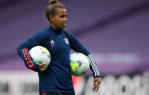 Nikita Parris opened the scoring for Lyon on Thursday