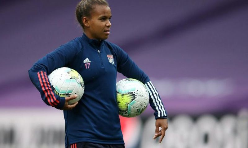 Nikita Parris opened the scoring for Lyon on Thursday