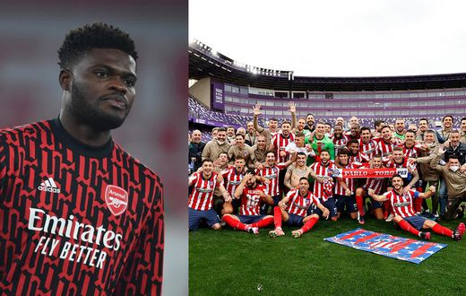 Thomas Partey recognised as La Liga champion after Atletico Madrid victory