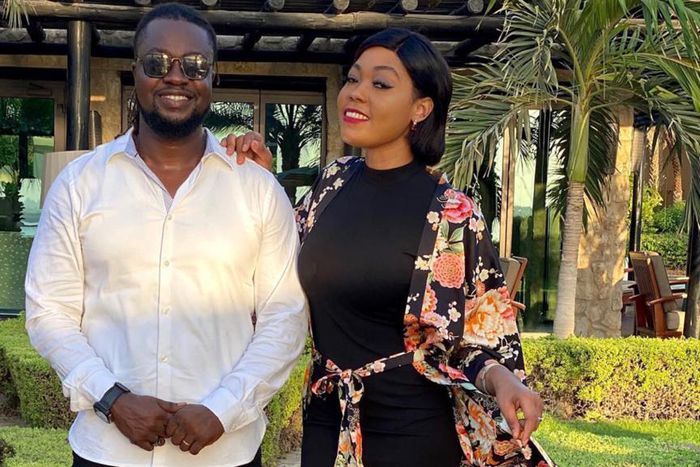 Eddie Nartey and wife Vida Danso