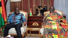 Okyenhene and the President