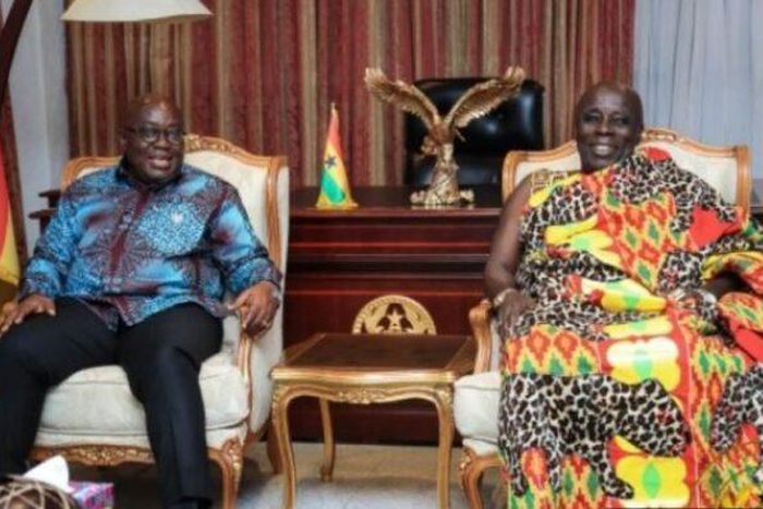 Okyenhene and the President