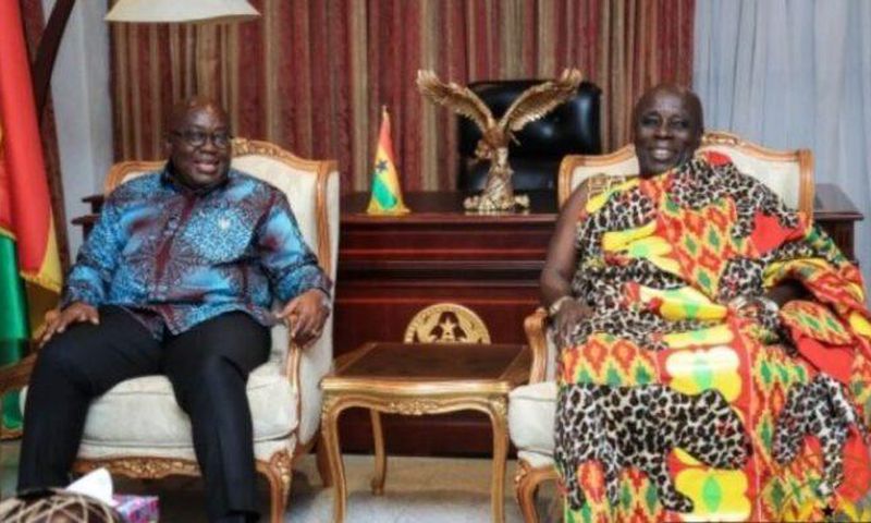 Okyenhene and the President