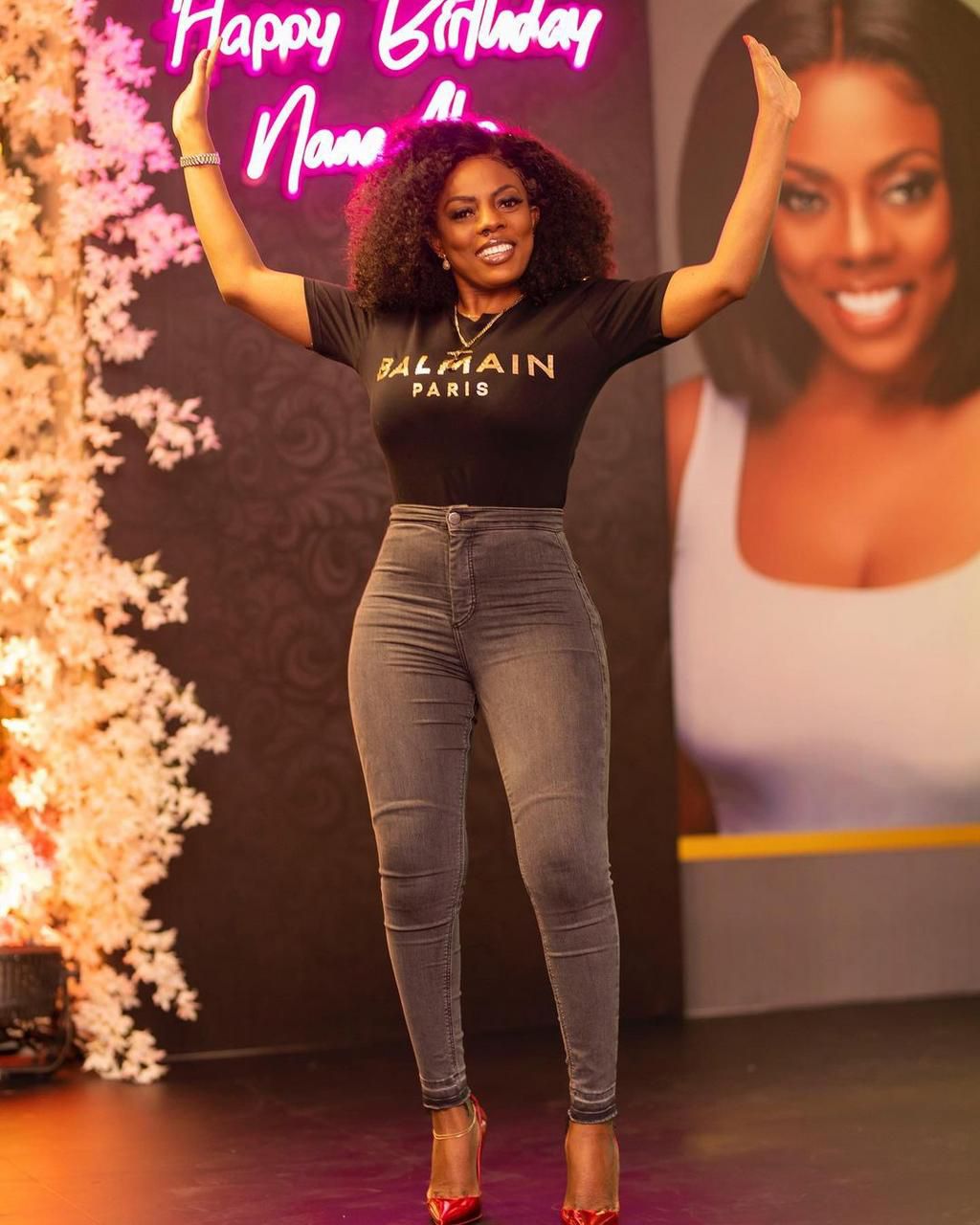 Nana Aba Anamoah's birthday photos