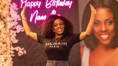 Nana Aba Anamoah's birthday photos