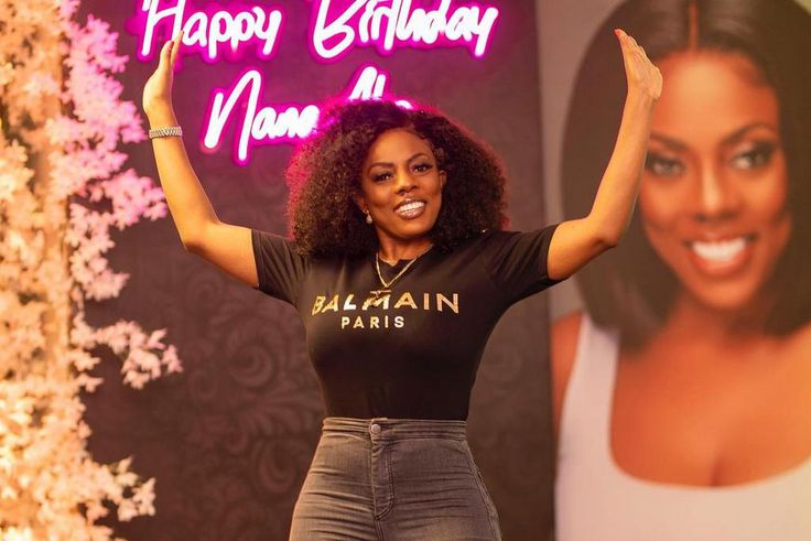 Nana Aba Anamoah's birthday photos